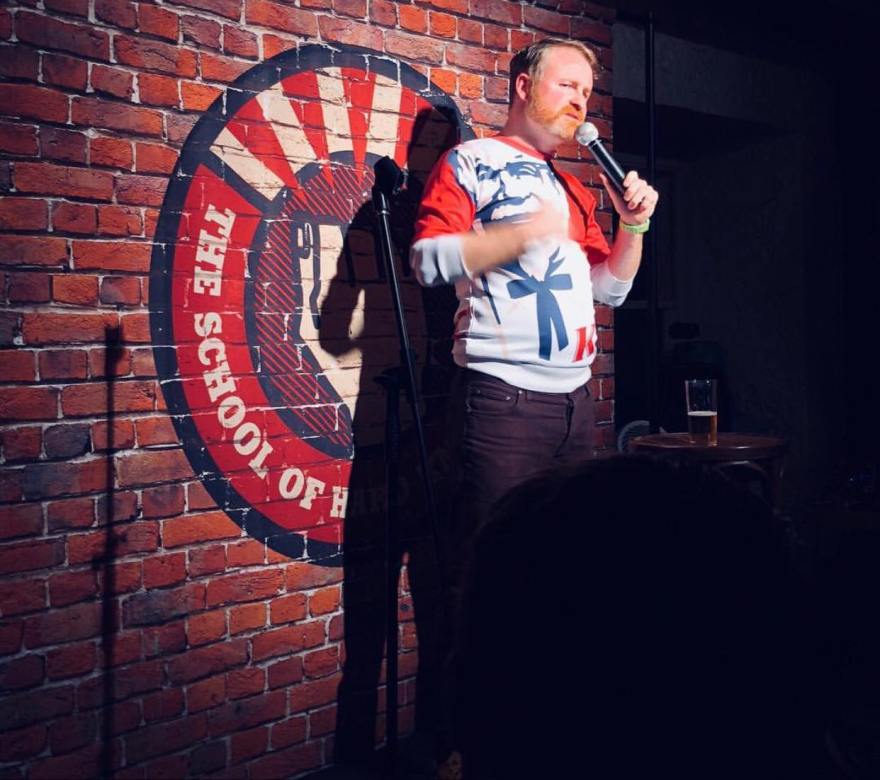 Gavin Ingham at the Melbourne International Comedy Festival 2018